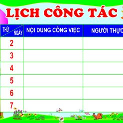 Lịch công tác BB4010