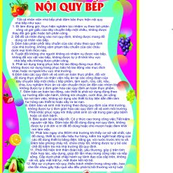 Nội quy bếp BB4005