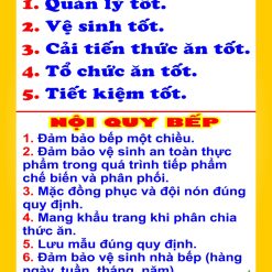 Nội quy bếp BB4052