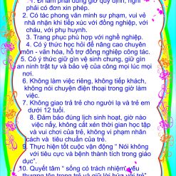 Nội quy giáo viên BB4004