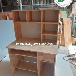 Tủ bàn gỗ cao su BB3081