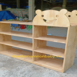 Kệ gấu gỗ cao su BB3084A